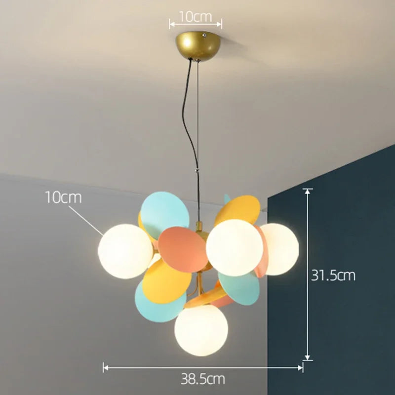 Sylvaniux – Lustre coloré en branches