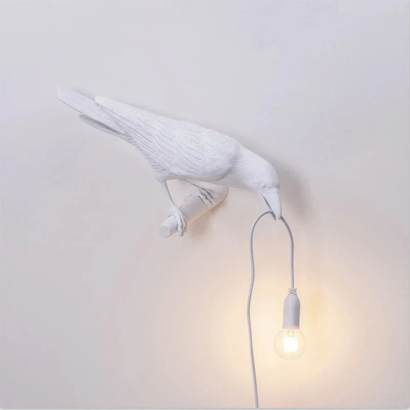 Corvane - Lampe de table oiseau