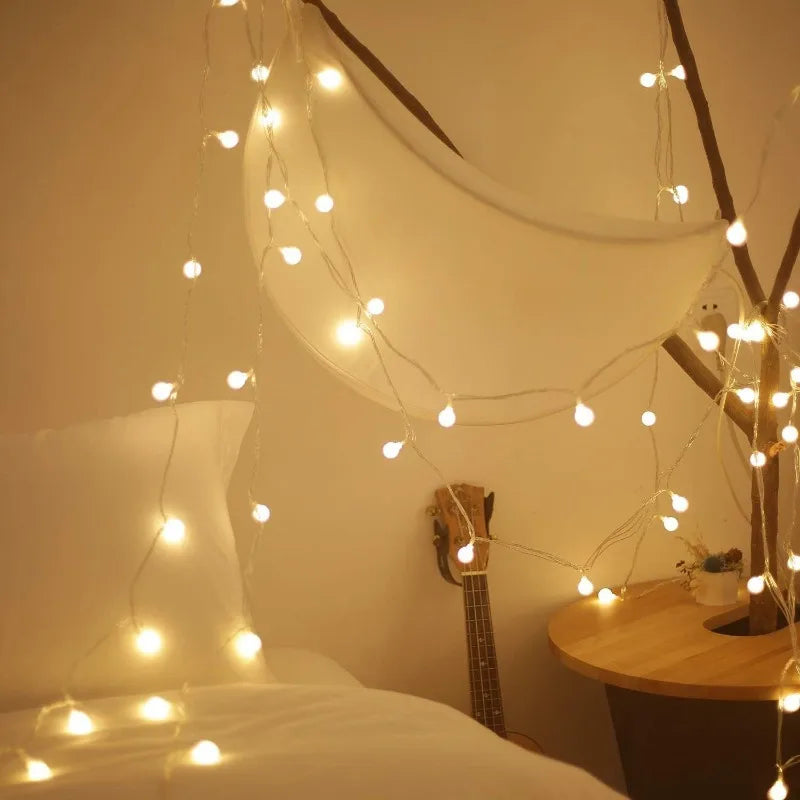 Solivelle – Luci a stringa LED impermeabili a forma di globo