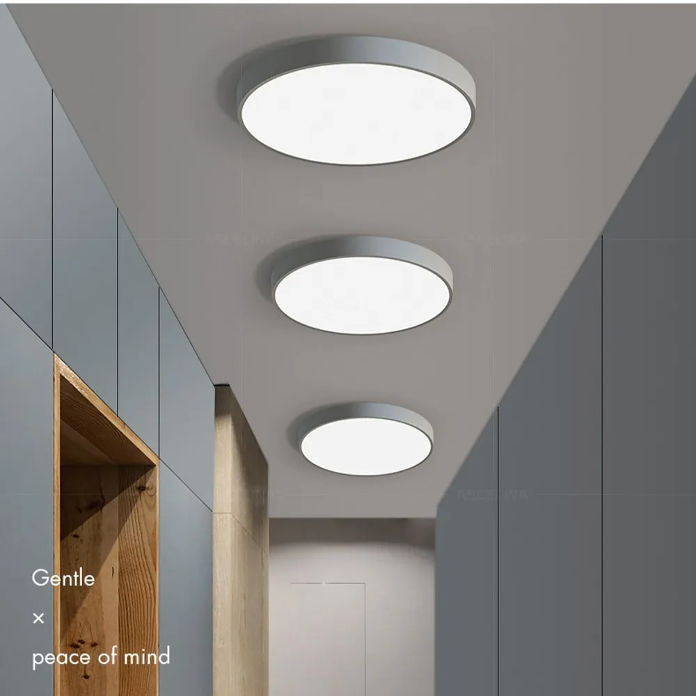 Mianda – Lampada da soffitto LED rotonda minimalista