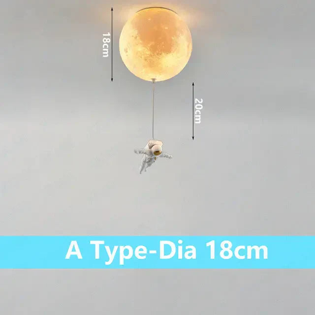 Astravelle - Lampada da soffitto a bolle astronauta