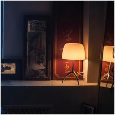 Orluné – Lampe de bureau trépied Bauhaus