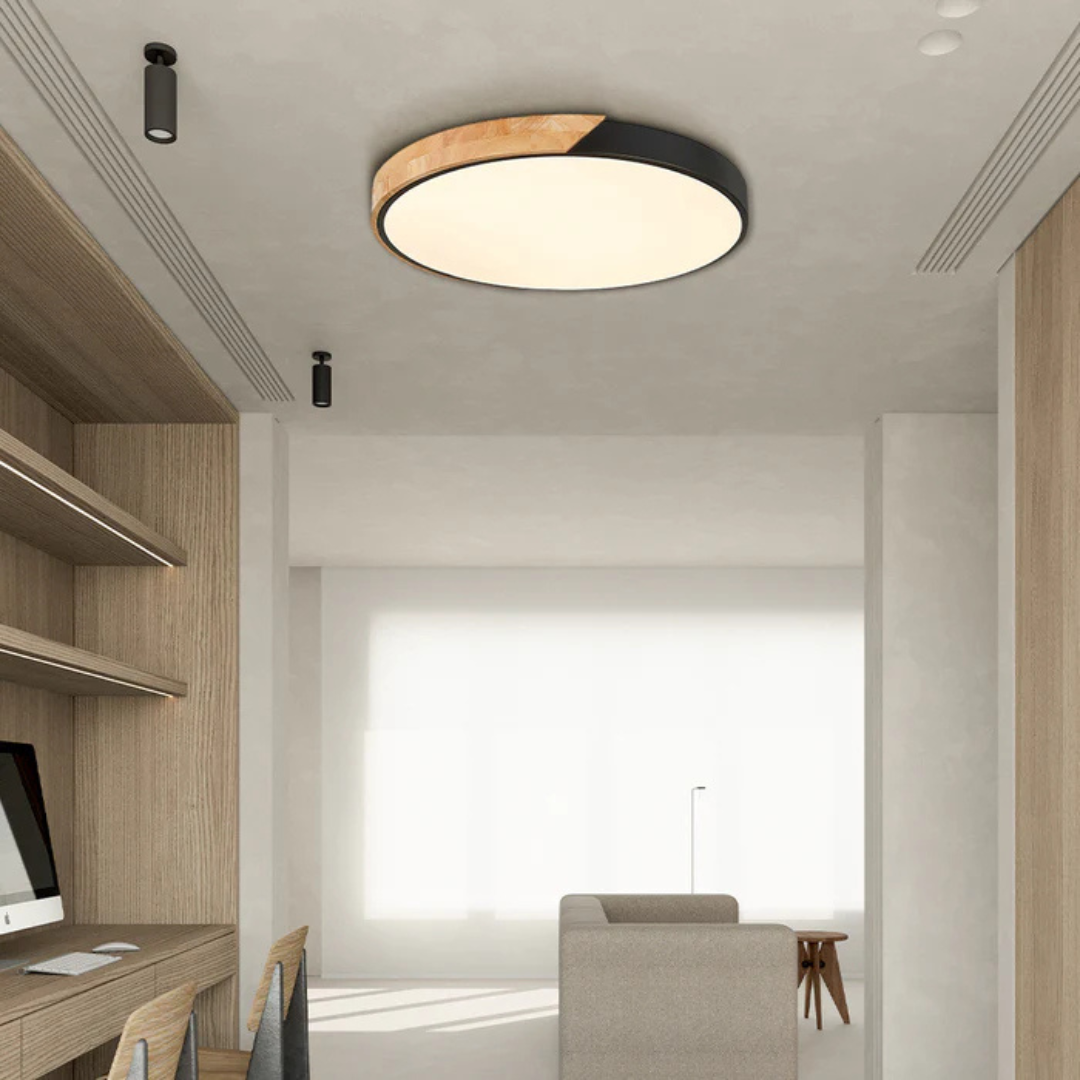 Luned – Lampada da soffitto LED moderna rotonda a montaggio superficiale