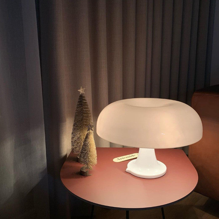 Scandinavian Dome Shade Mushroom Table Lamp