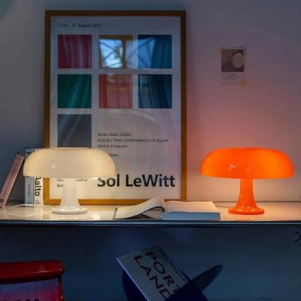 Scandinavian Dome Shade Mushroom Table Lamp - Image 2