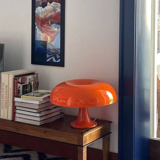 Scandinavian Dome Shade Mushroom Table Lamp - Image 5