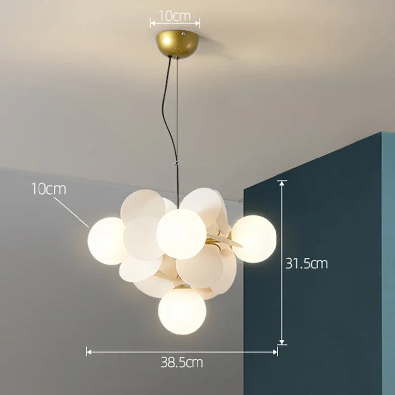 Sylvaniux – Lustre coloré en branches