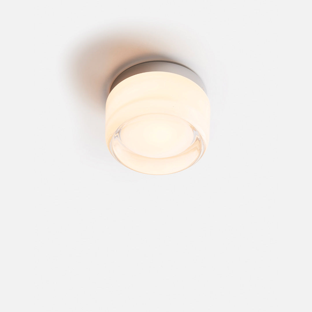 Dinrahn - Lampada da parete compatta in vetro