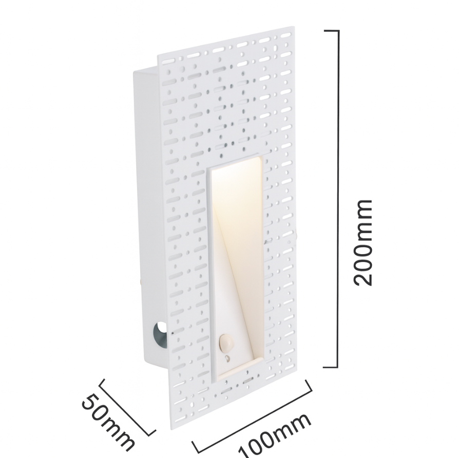 Nordic Frameless Stainless Steel LED Wall Sconce Motion Sensor - Image 18