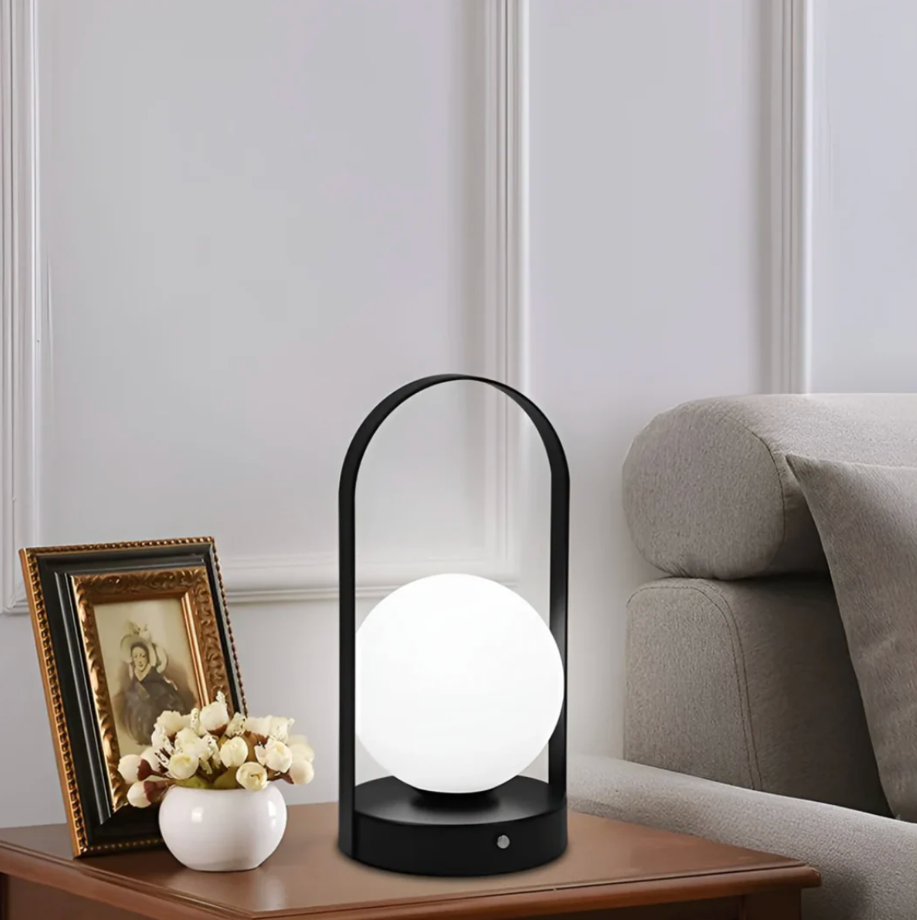 Luméri - Lampada da tavolo a globo LED