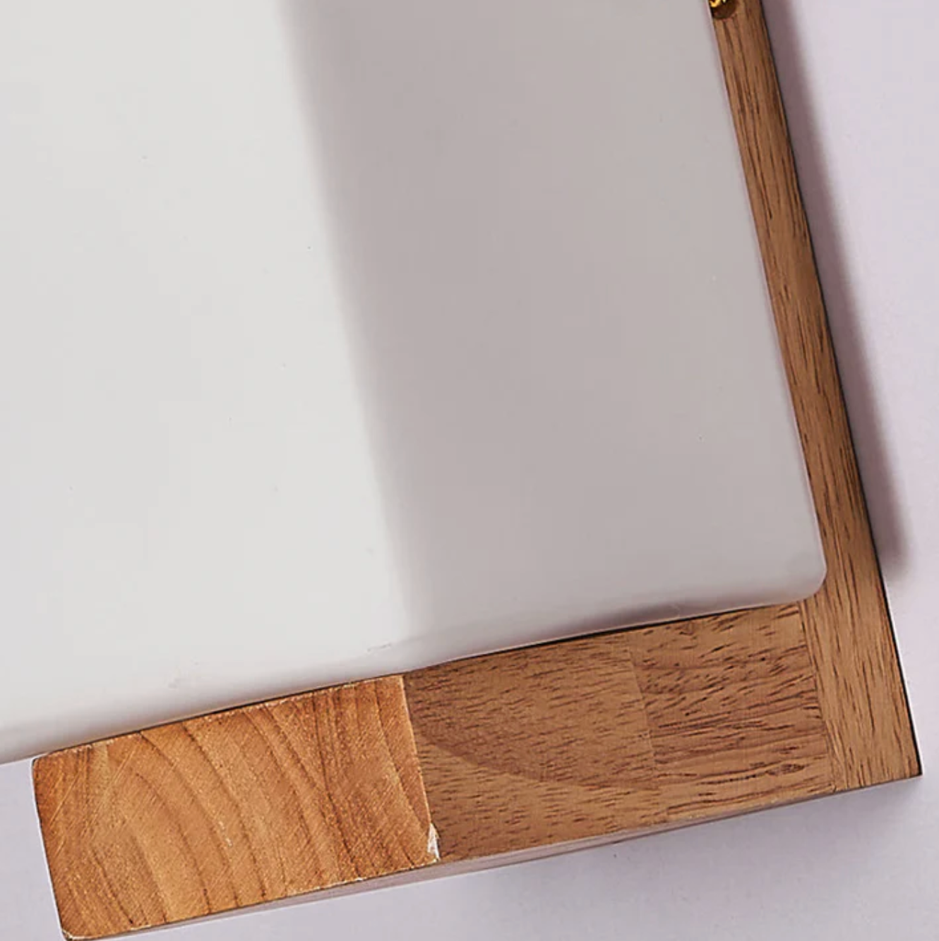 Wiora - Wood Wall Light Frosted Shade Sconce