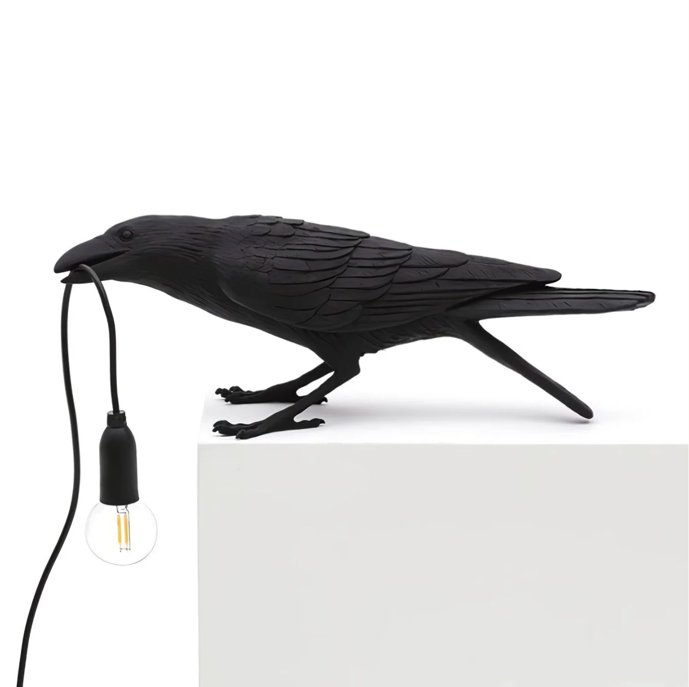Corvane - Lampe de table oiseau
