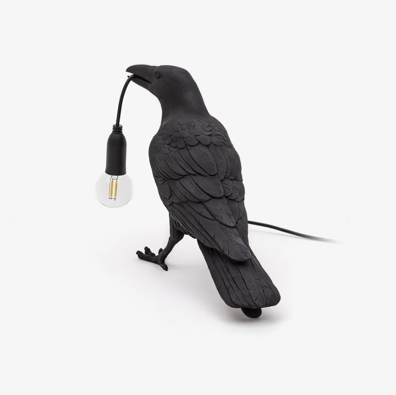 Corvane - Lampe de table oiseau