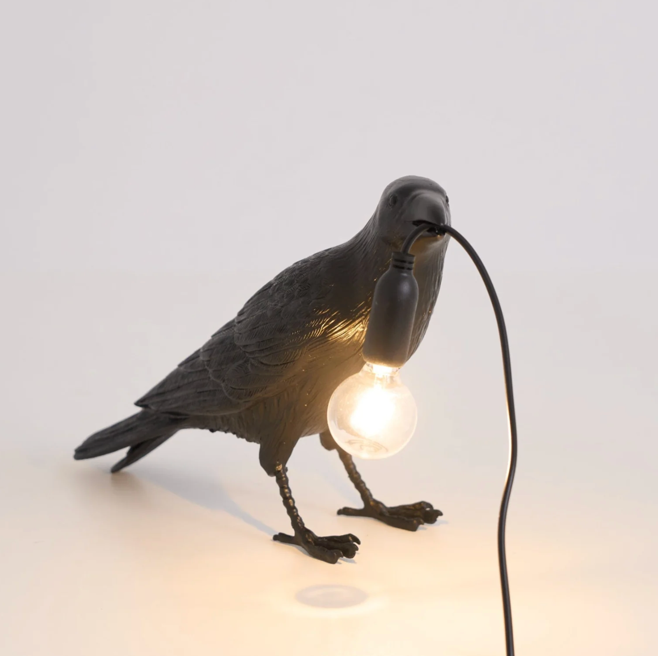 Corvane - Lampe de table oiseau