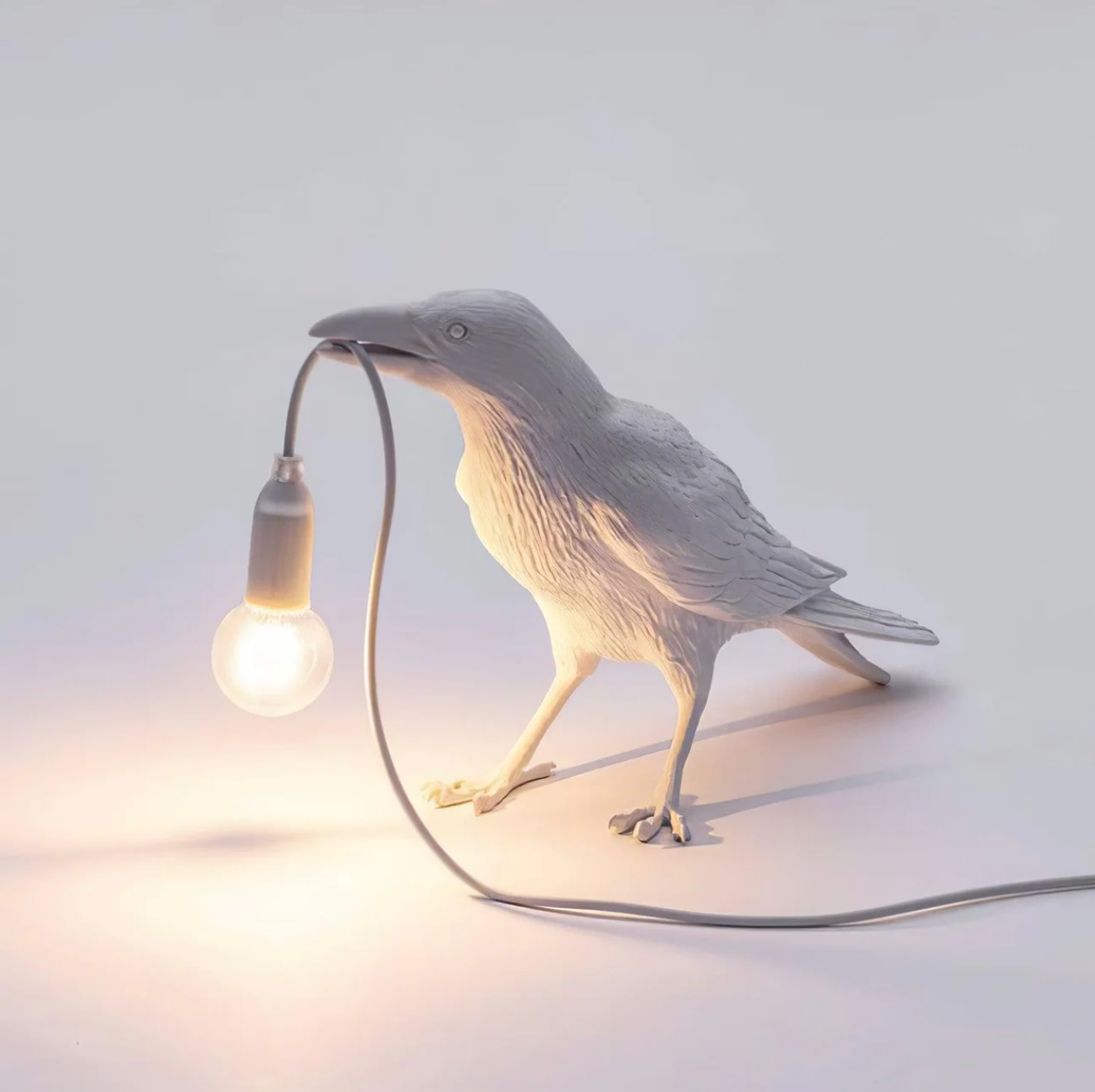 Corvane - Lampe de table oiseau