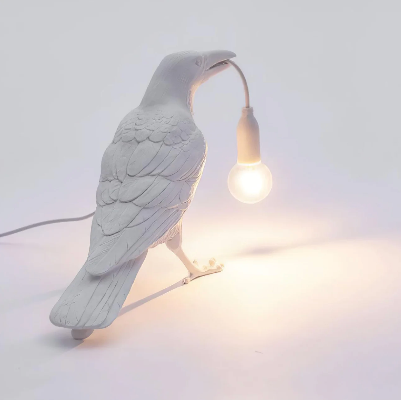 Corvane - Lampe de table oiseau