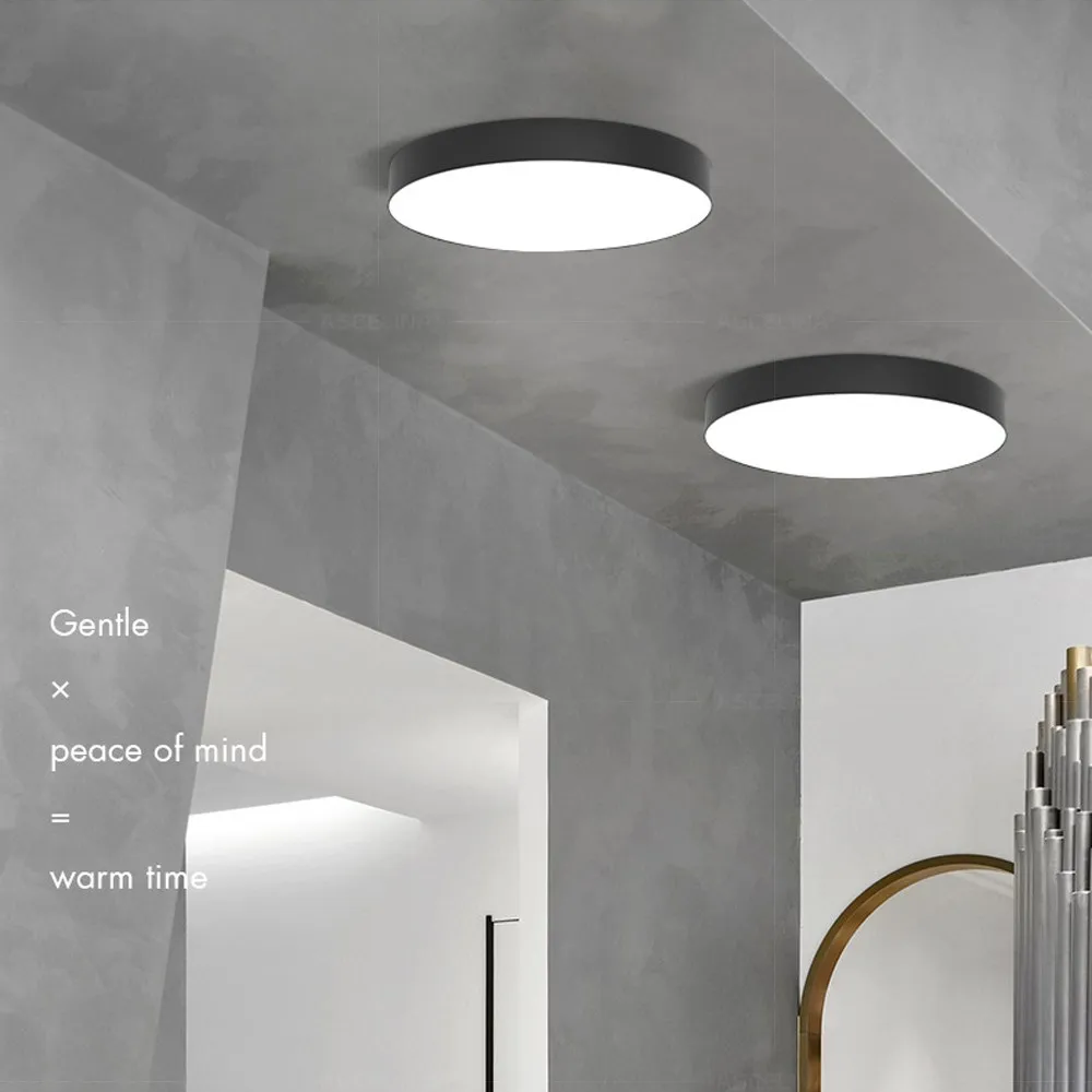 Mianda – Lampada da soffitto LED rotonda minimalista