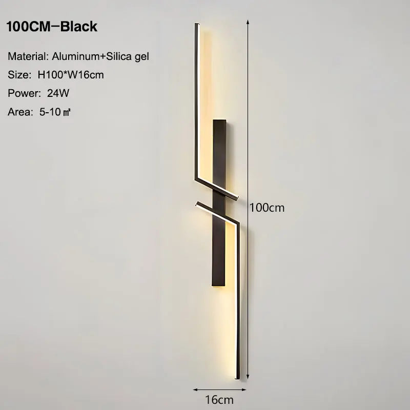 Gralith - Applique murale LED moderne
