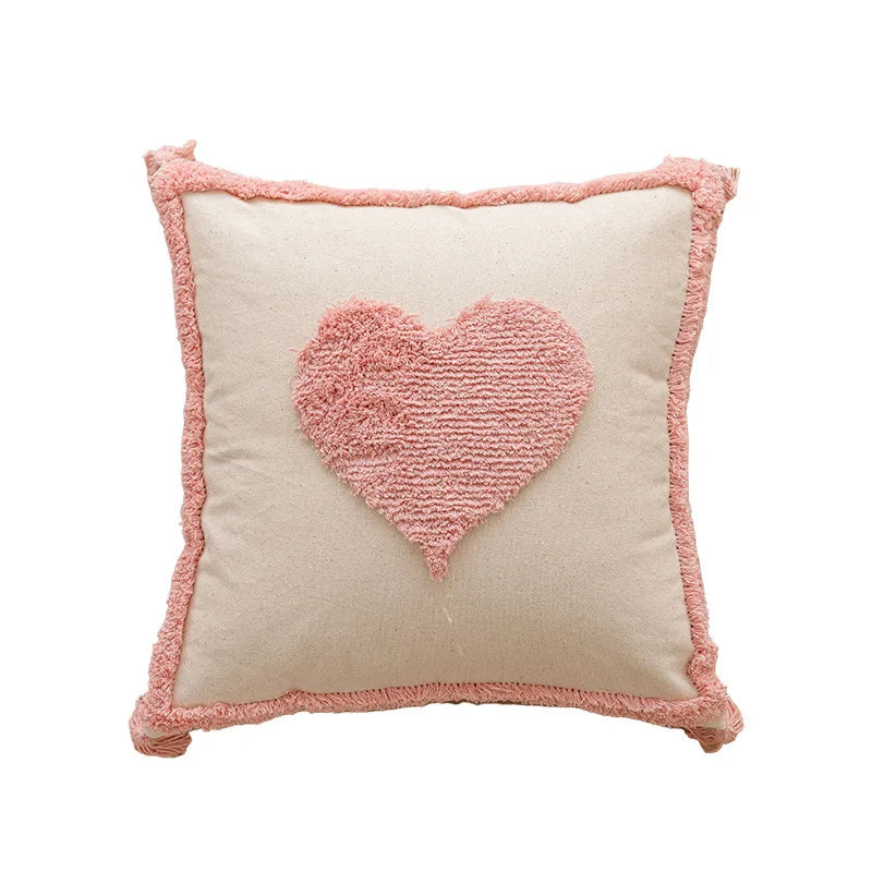 Velunara - Housse de coussin géométrique capitonnée
