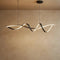 Solveran - Suspension LED noire brillante moderne