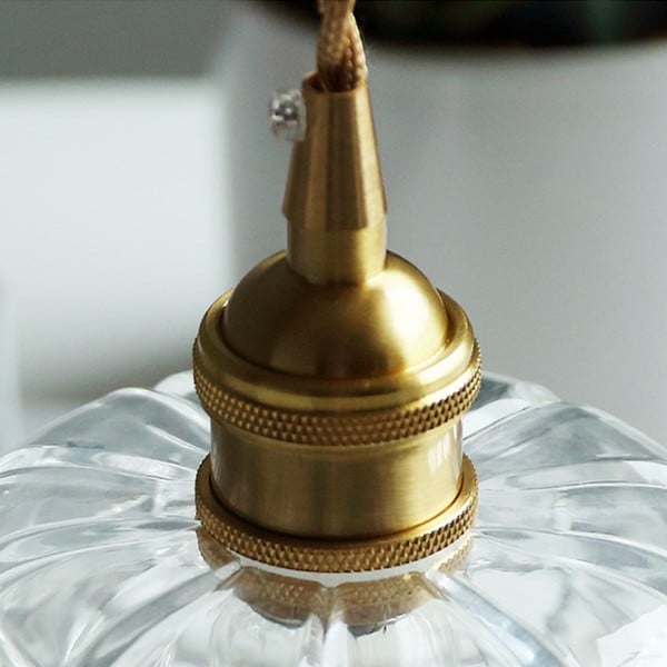Vireto – Suspension en verre rétro