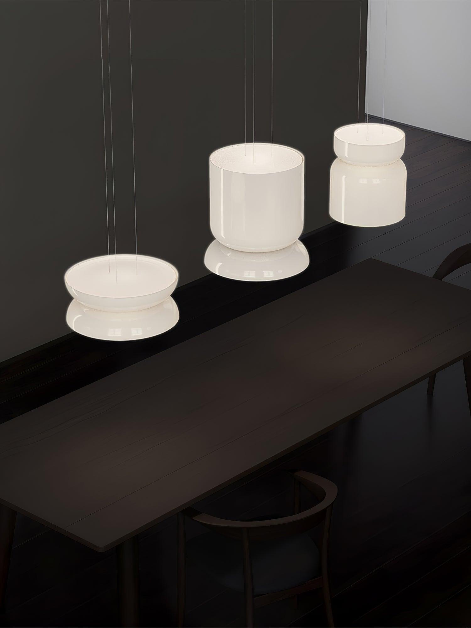 Casorien - Lampada a sospensione minimalista in vetro LED