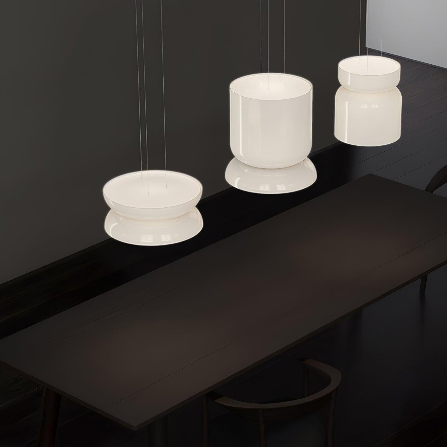 Casorien - Lampada a sospensione minimalista in vetro LED