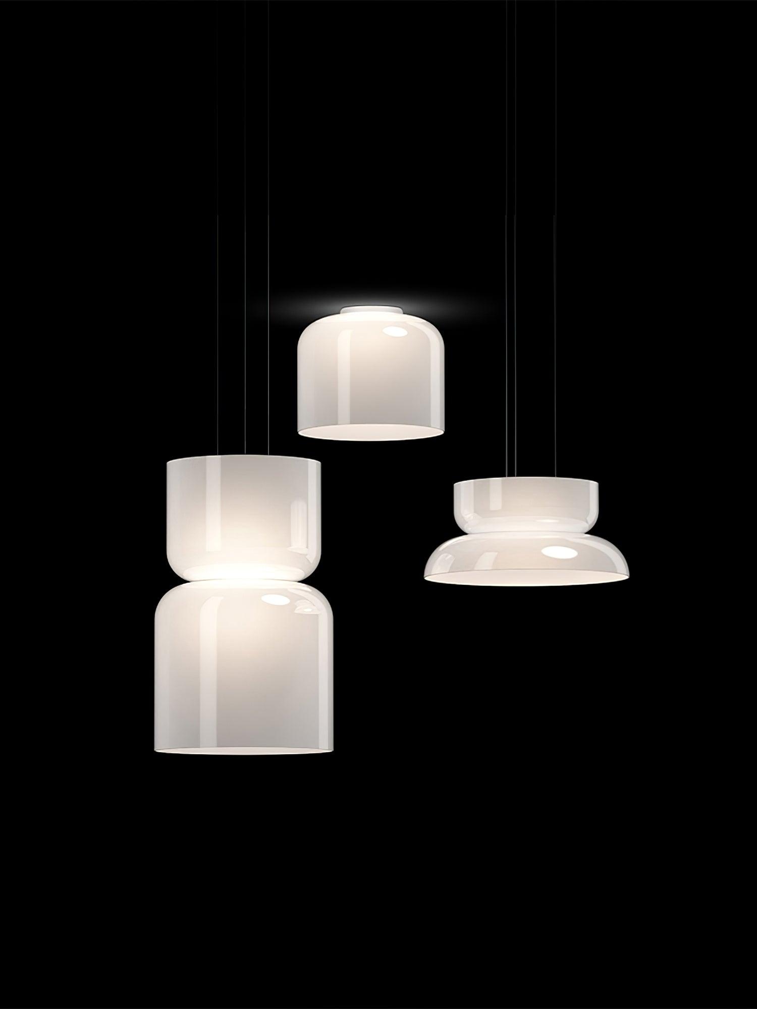 Casorien - Lampada a sospensione minimalista in vetro LED