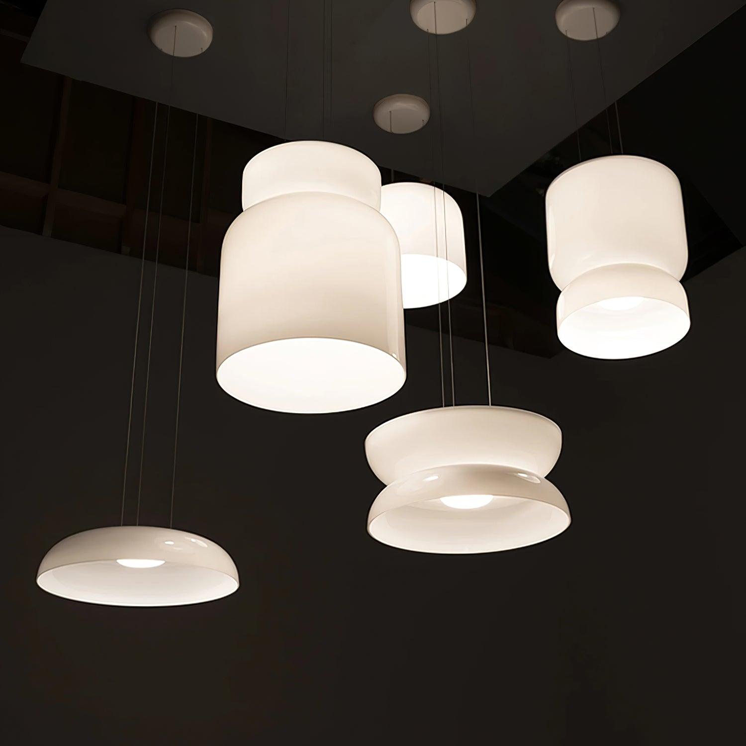 Casorien - Lampada a sospensione minimalista in vetro LED