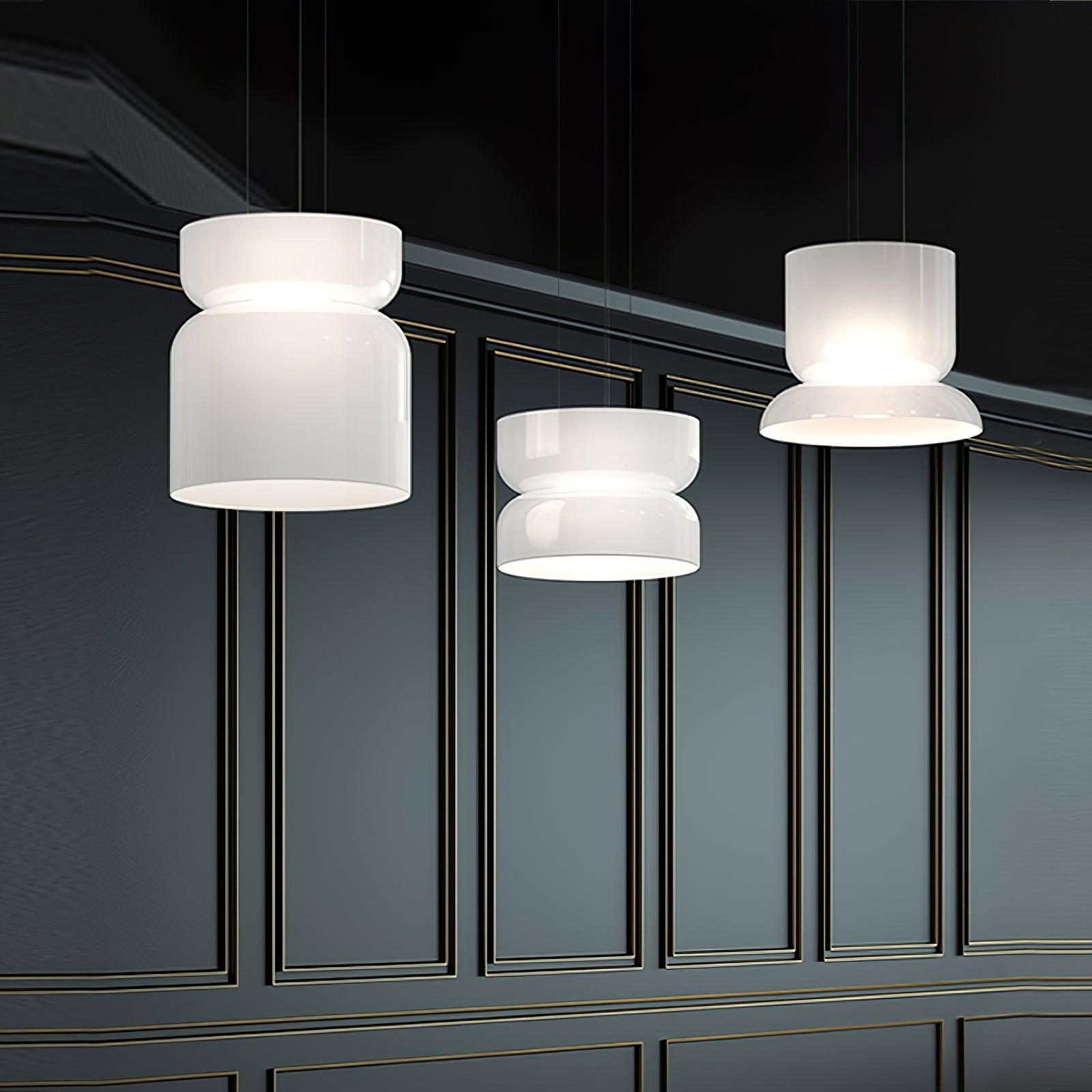 Casorien - Lampada a sospensione minimalista in vetro LED