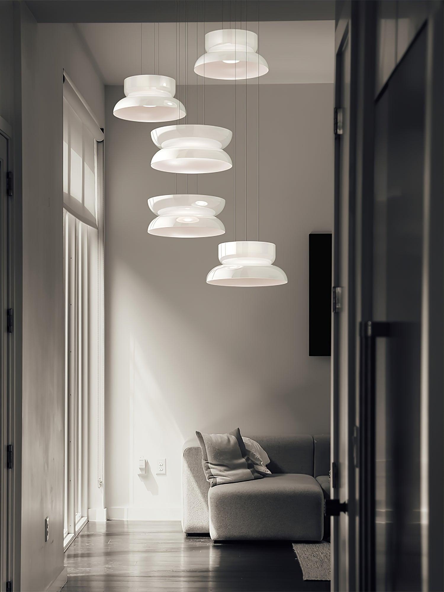 Casorien - Lampada a sospensione minimalista in vetro LED