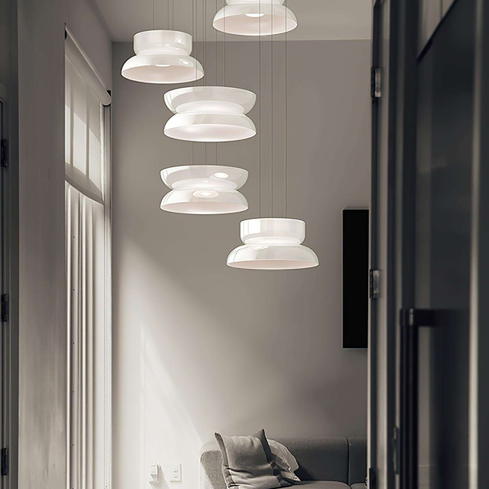 Casorien - Lampada a sospensione minimalista in vetro LED