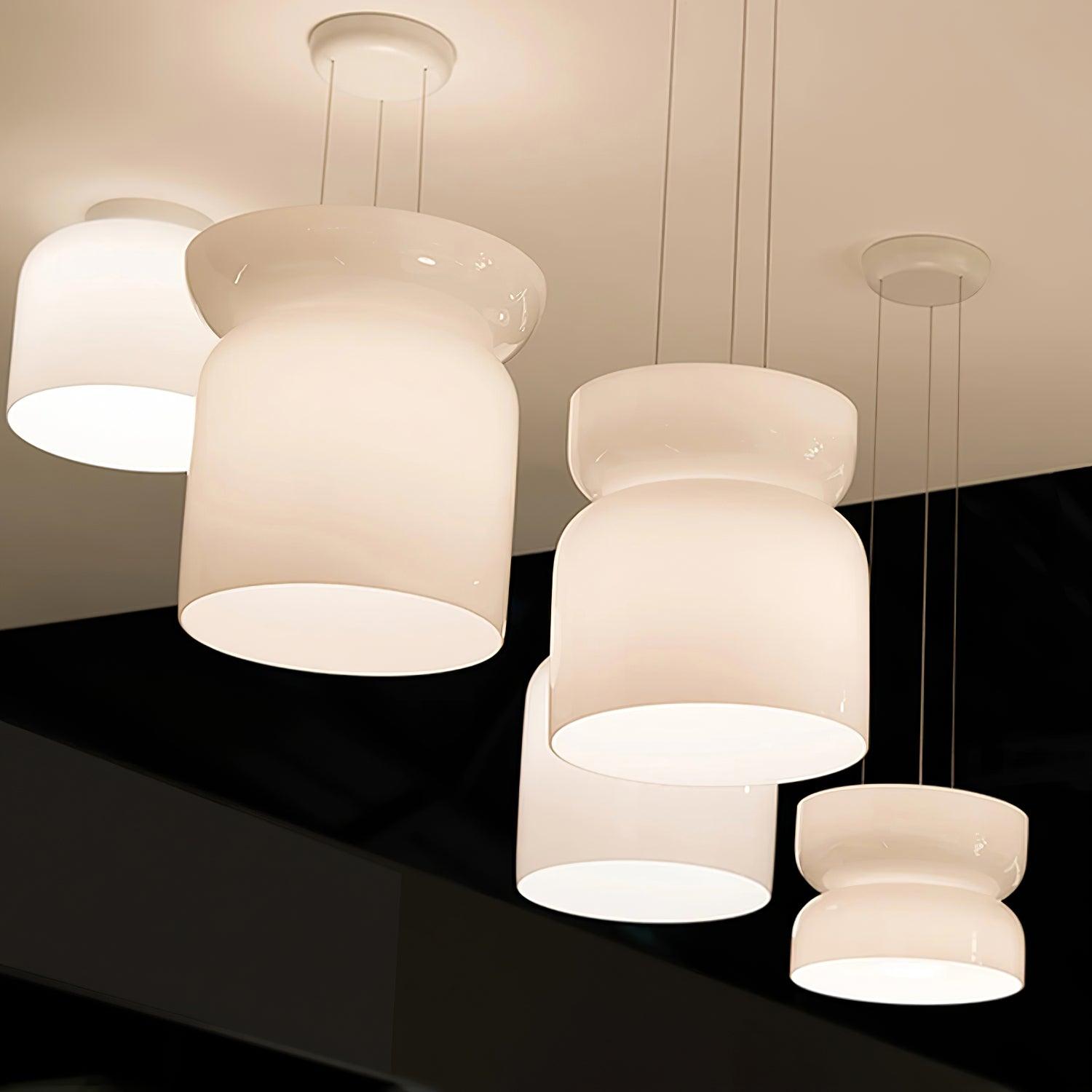 Casorien - Lampada a sospensione minimalista in vetro LED