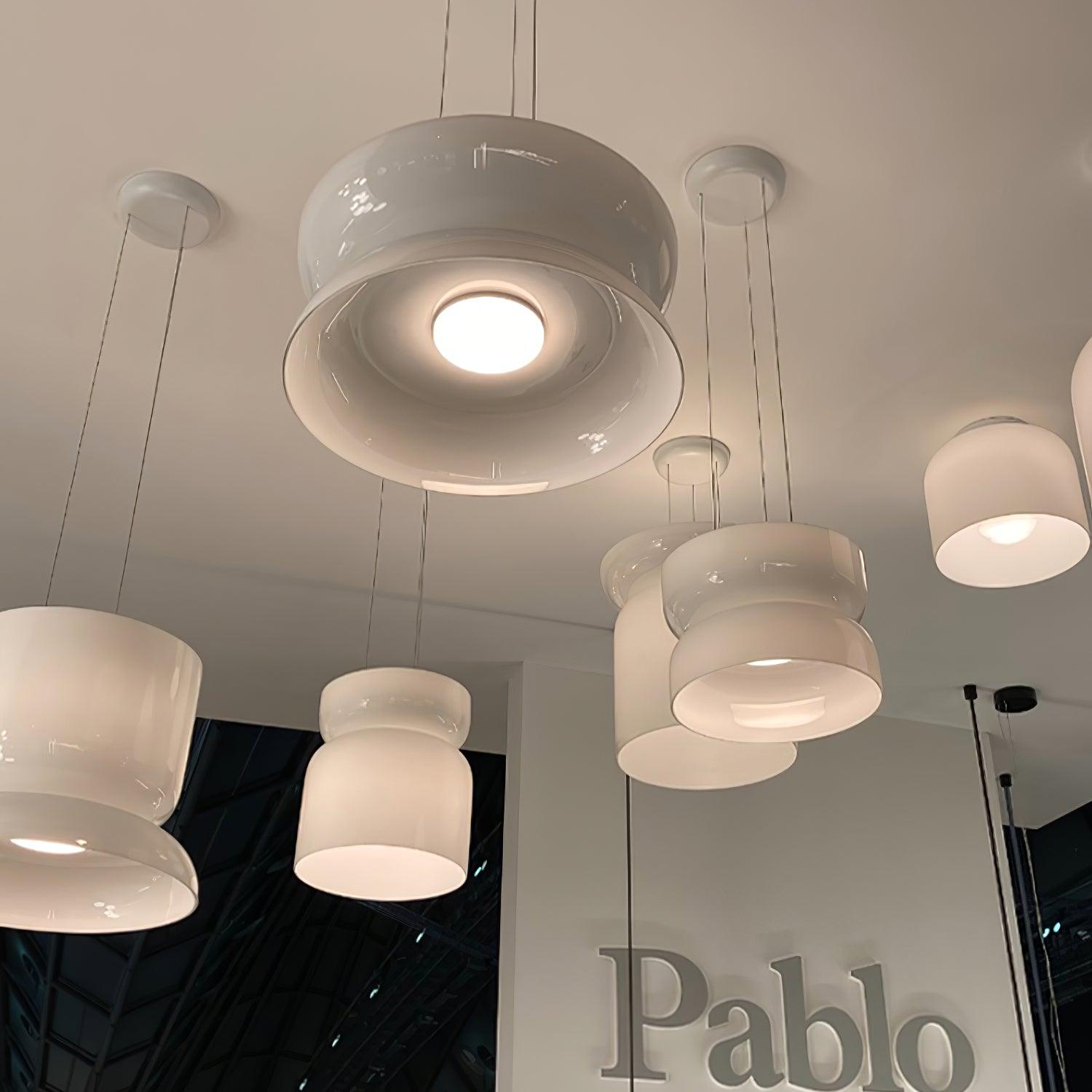 Casorien - Lampada a sospensione minimalista in vetro LED