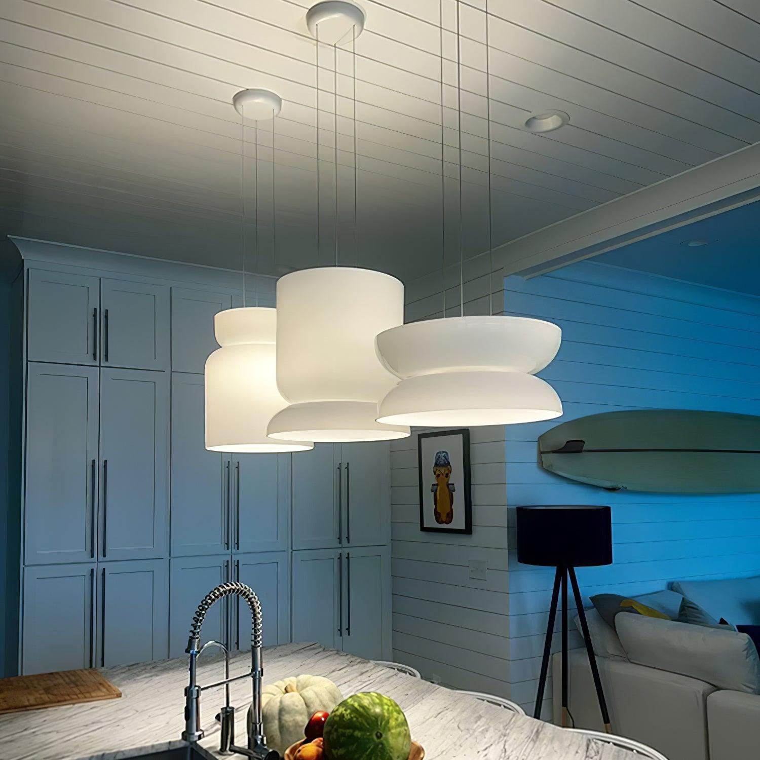 Casorien - Lampada a sospensione minimalista in vetro LED
