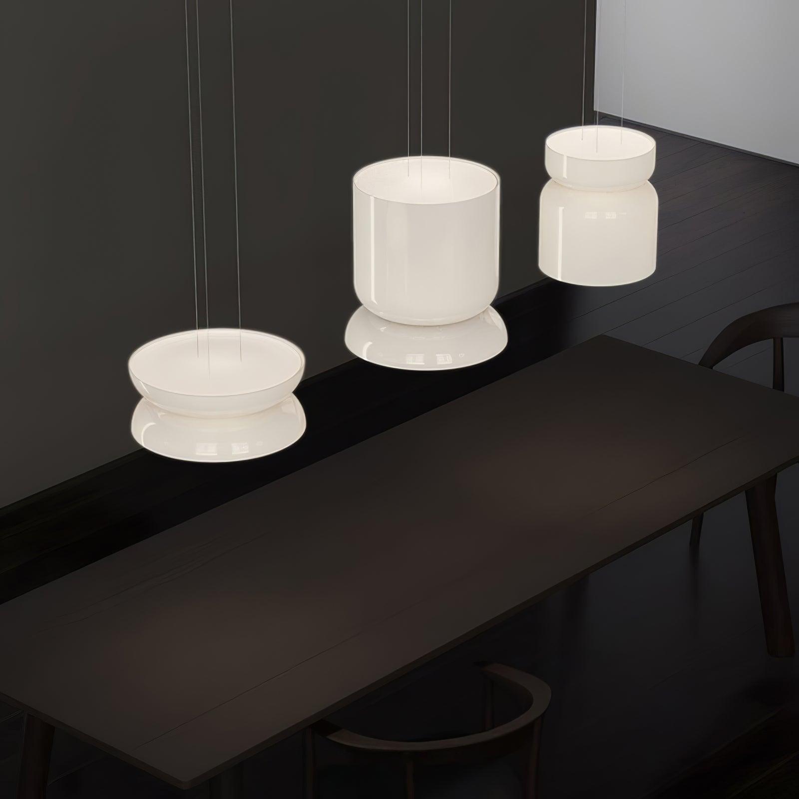 Casorien - Lampada a sospensione minimalista in vetro LED
