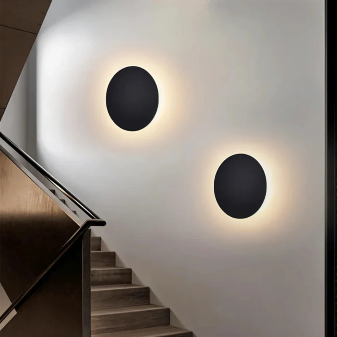Oriona – Applique LED rotonda moderna