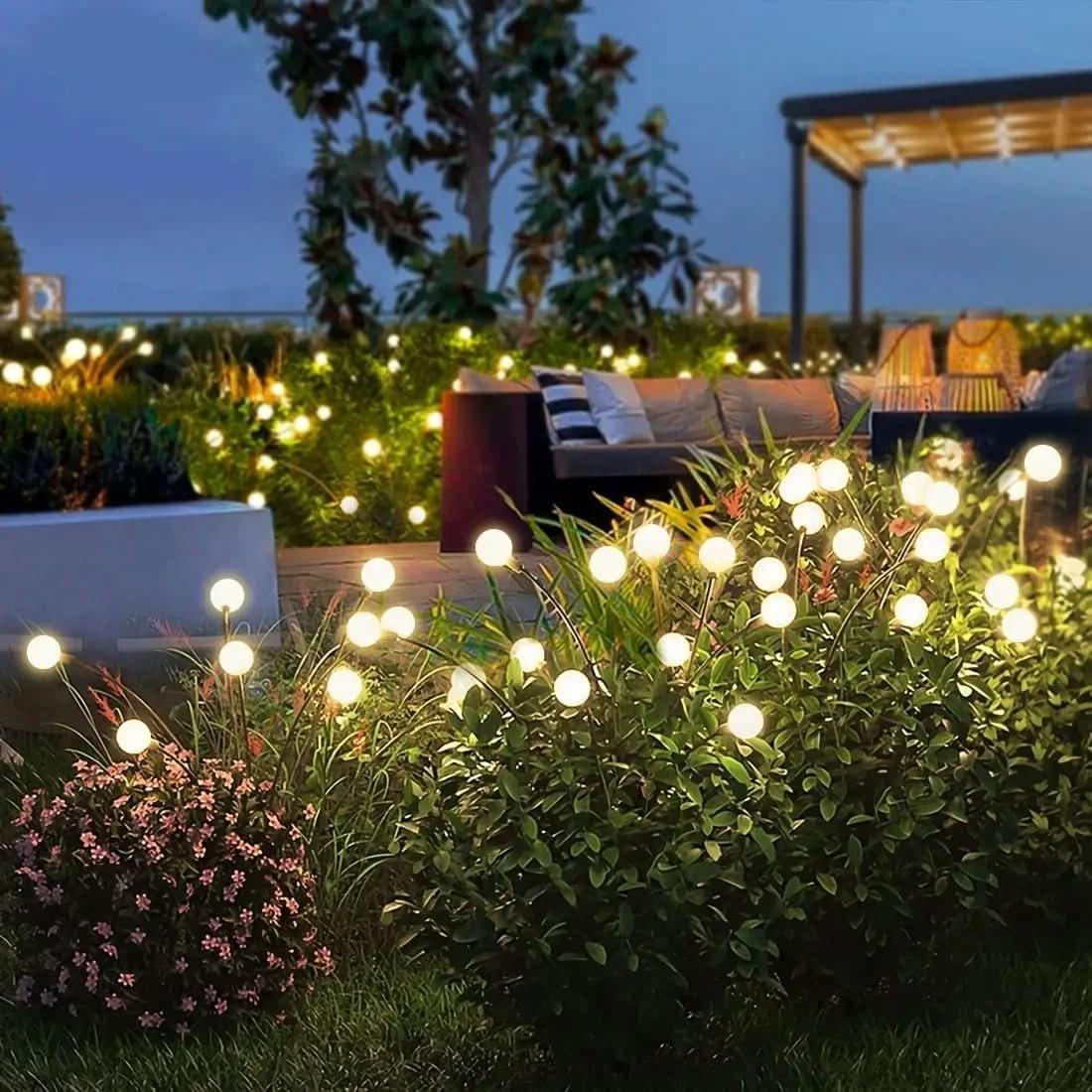 Viera – Luce LED solare vintage a lucciola  