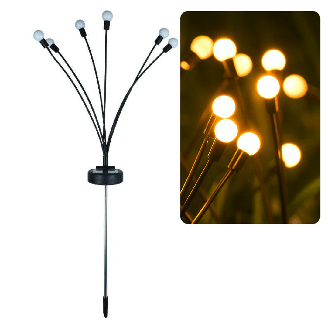 Viera – Luz LED solar vintage de luciérnaga  