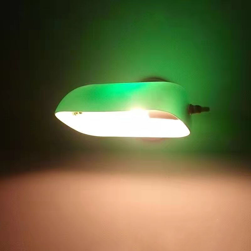 Porien – Applique murale vintage en verre demi-lune 1 lumière