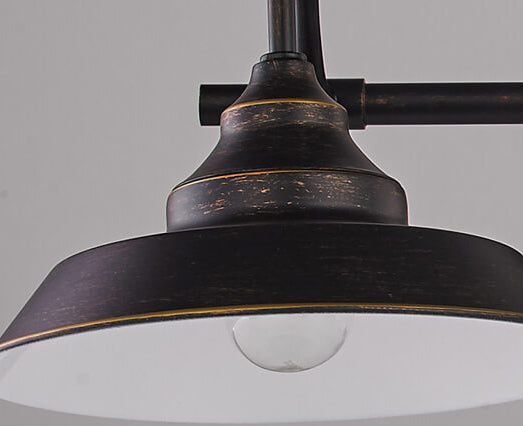 Damora – Applique da parete industriale vintage a cupola, 1 luce