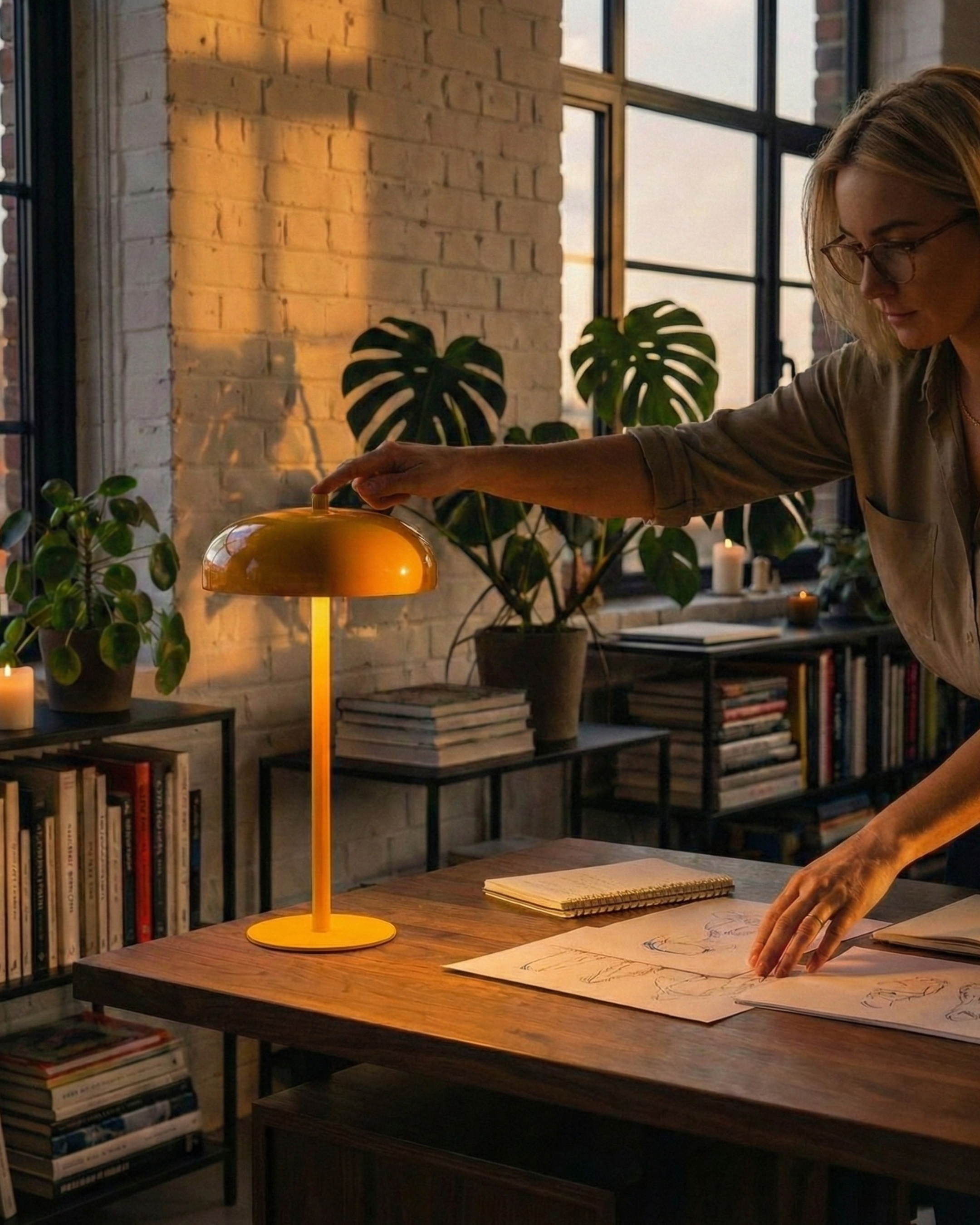 Nari – Lampada da tavolo wireless