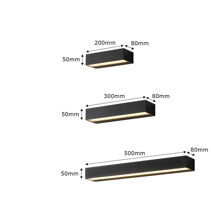 Novalith – Lampada da parete LED impermeabile per esterni