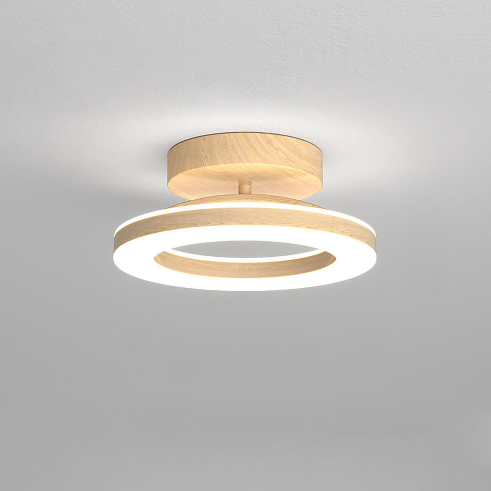 Oriale - Lampada da soffitto rotonda in acrilico con LED