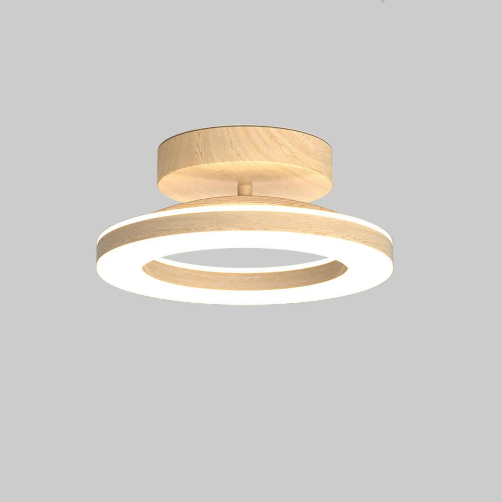 Oriale - Lampada da soffitto rotonda in acrilico con LED