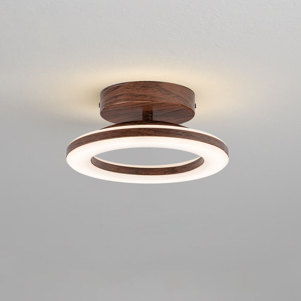 Oriale - Lampada da soffitto rotonda in acrilico con LED