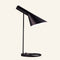 Bauhaus tilt table lamp with conical shade