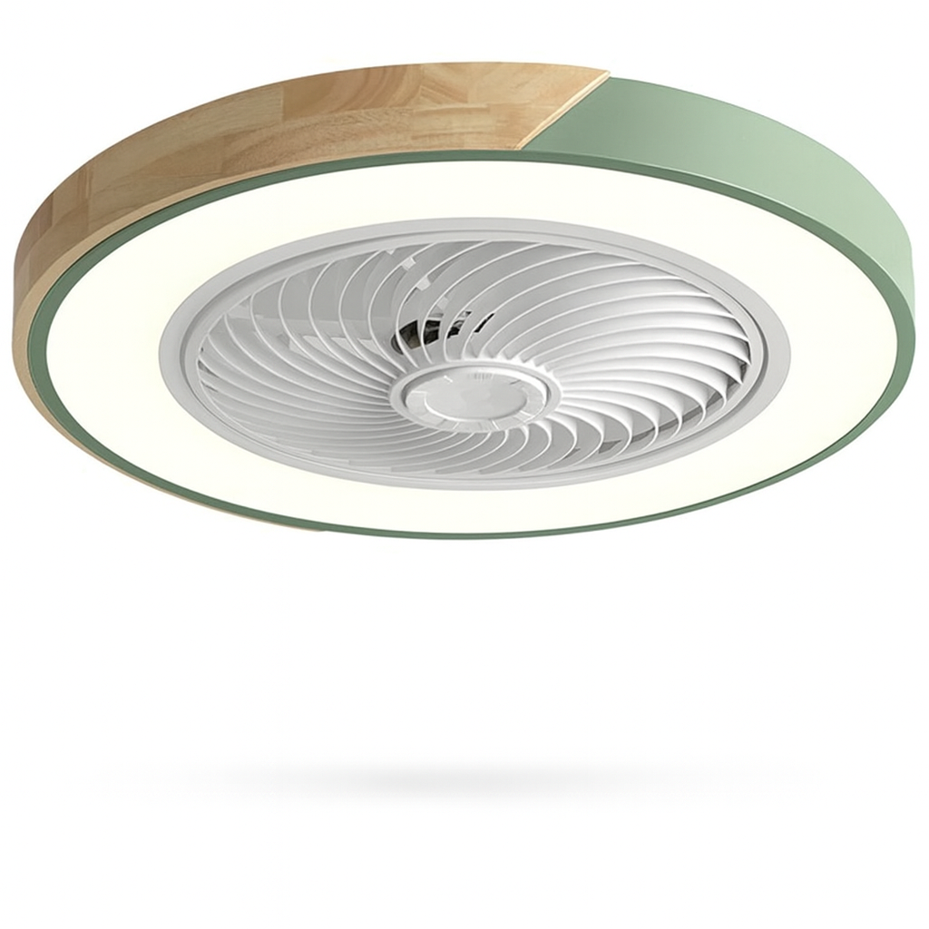 Cozara – Ventilatore da soffitto LED con telecomando per soggiorno