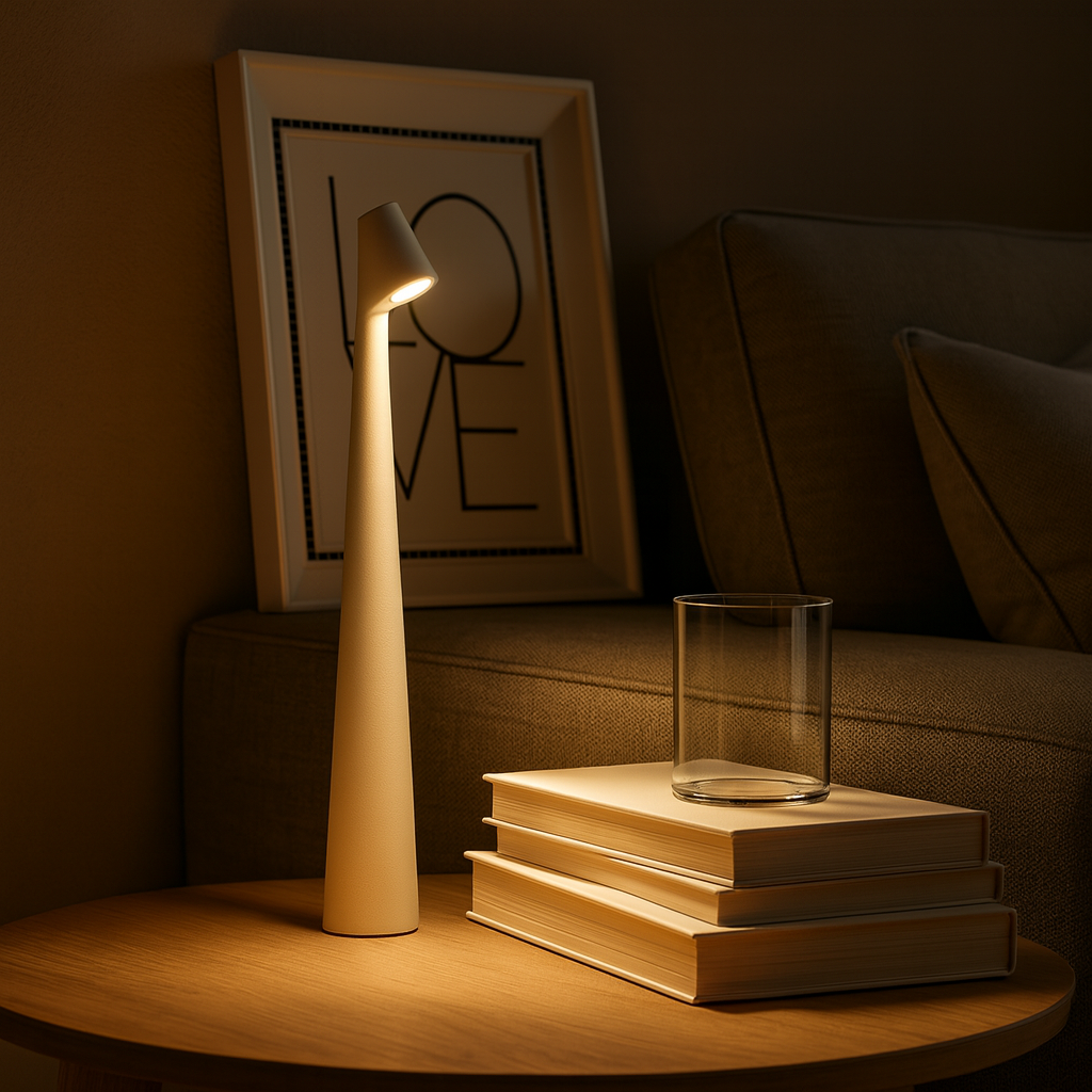 Lumisca – Lampada da tavolo ricaricabile dimmerabile