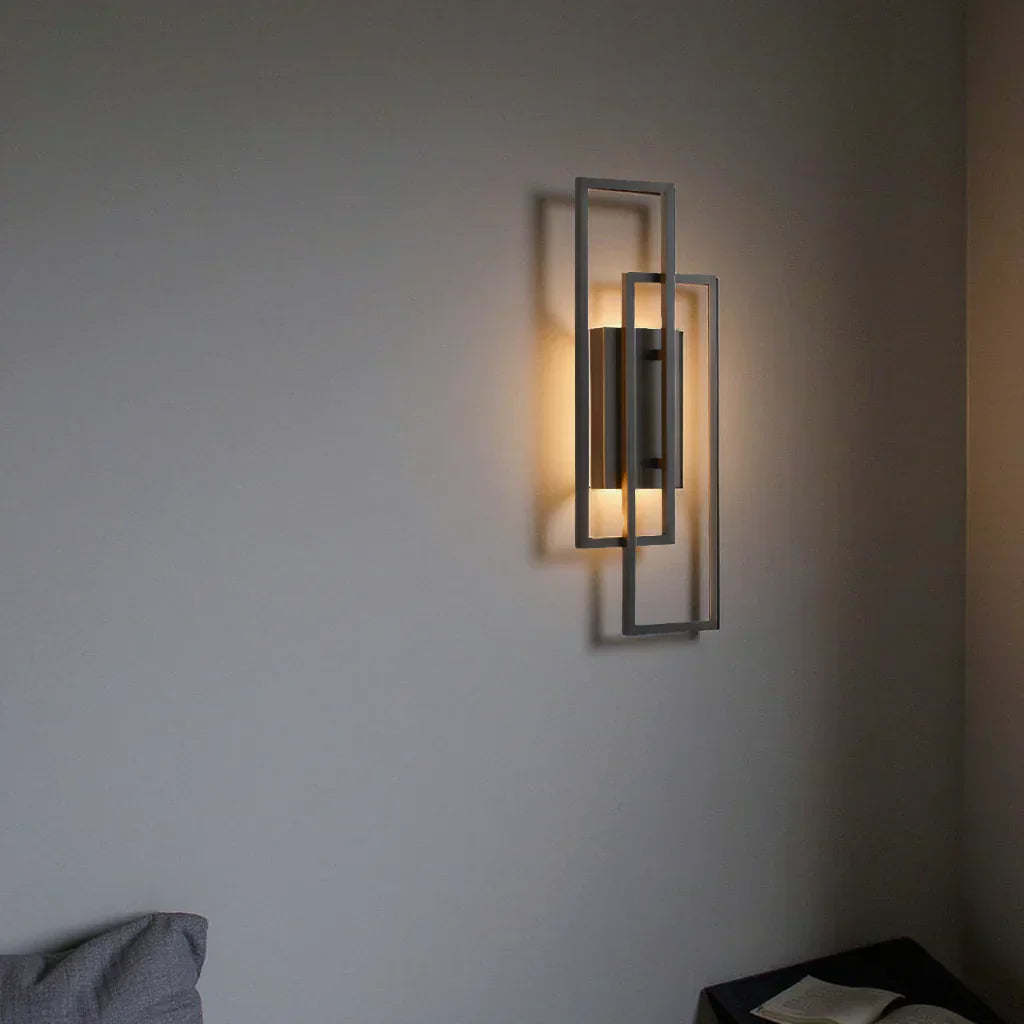 Virexo – Lampada da Parete LED Geometrica Rettangolare